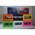 colorful good quality cheap home digital lock safe box